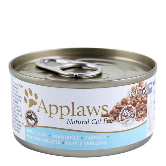 Picture of Applaws Tuna Fillet Tin Cat Food 70g